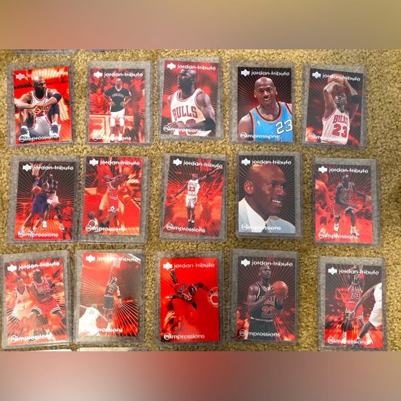 26 pc set of Upper Deck Michael Jordan Tribute (impressions) in mint condition - Picture 1 of 2
